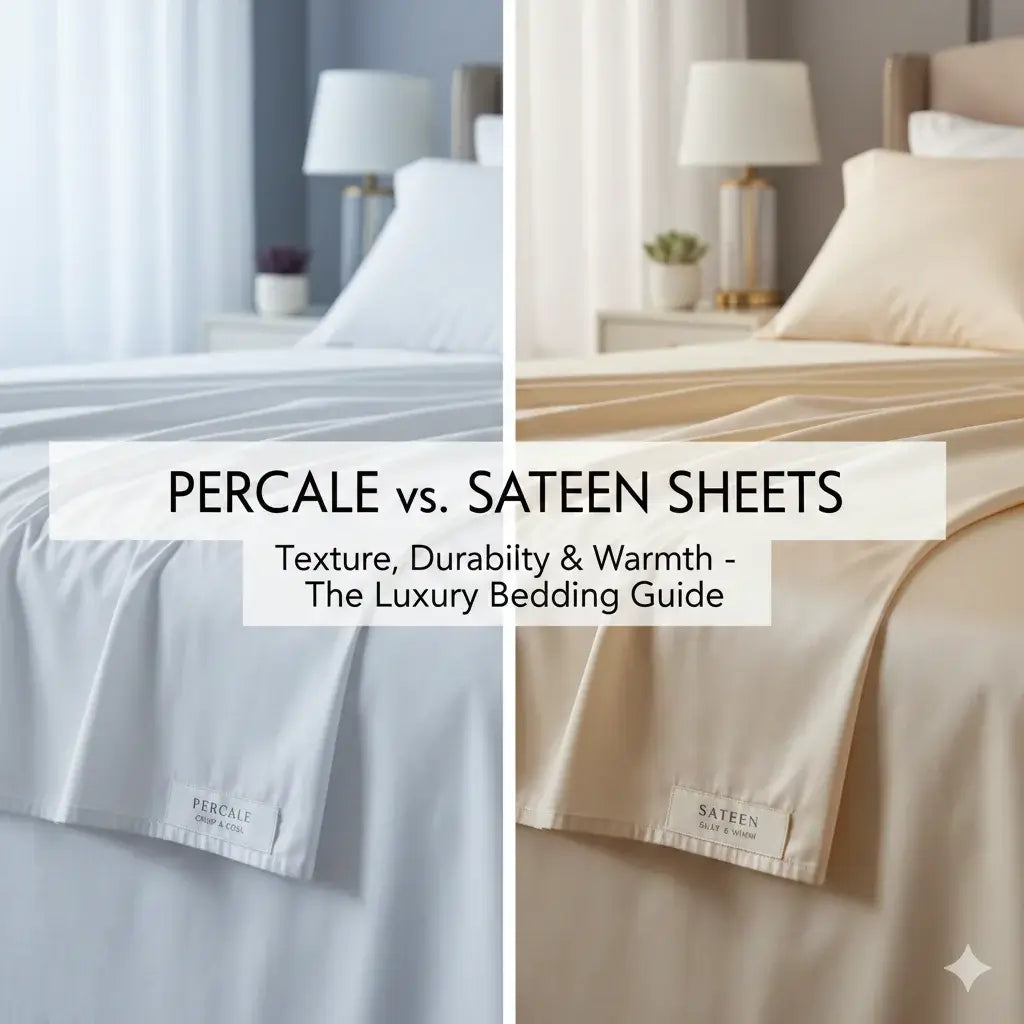 Percale vs. Sateen Sheet: What is the Difference?