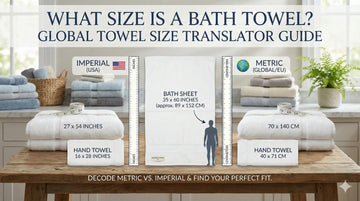 What Size Is a Bath Towel? Global Towel Size Translator Guide