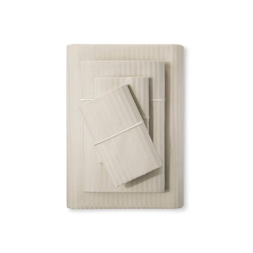 500 Thread Count Damask Stripe Sheets Set