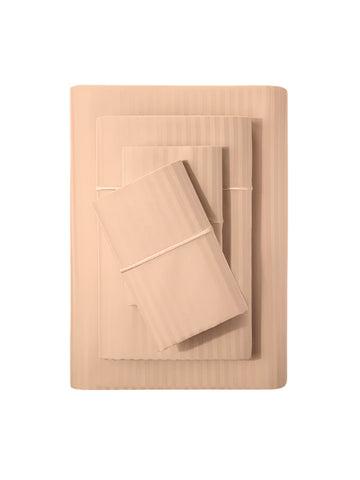 500 Thread Count Damask Stripe Sheet set
