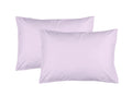 Feather Stitch New York lavender pillowcases set featuring 300 thread count pillowcases for soft comfort