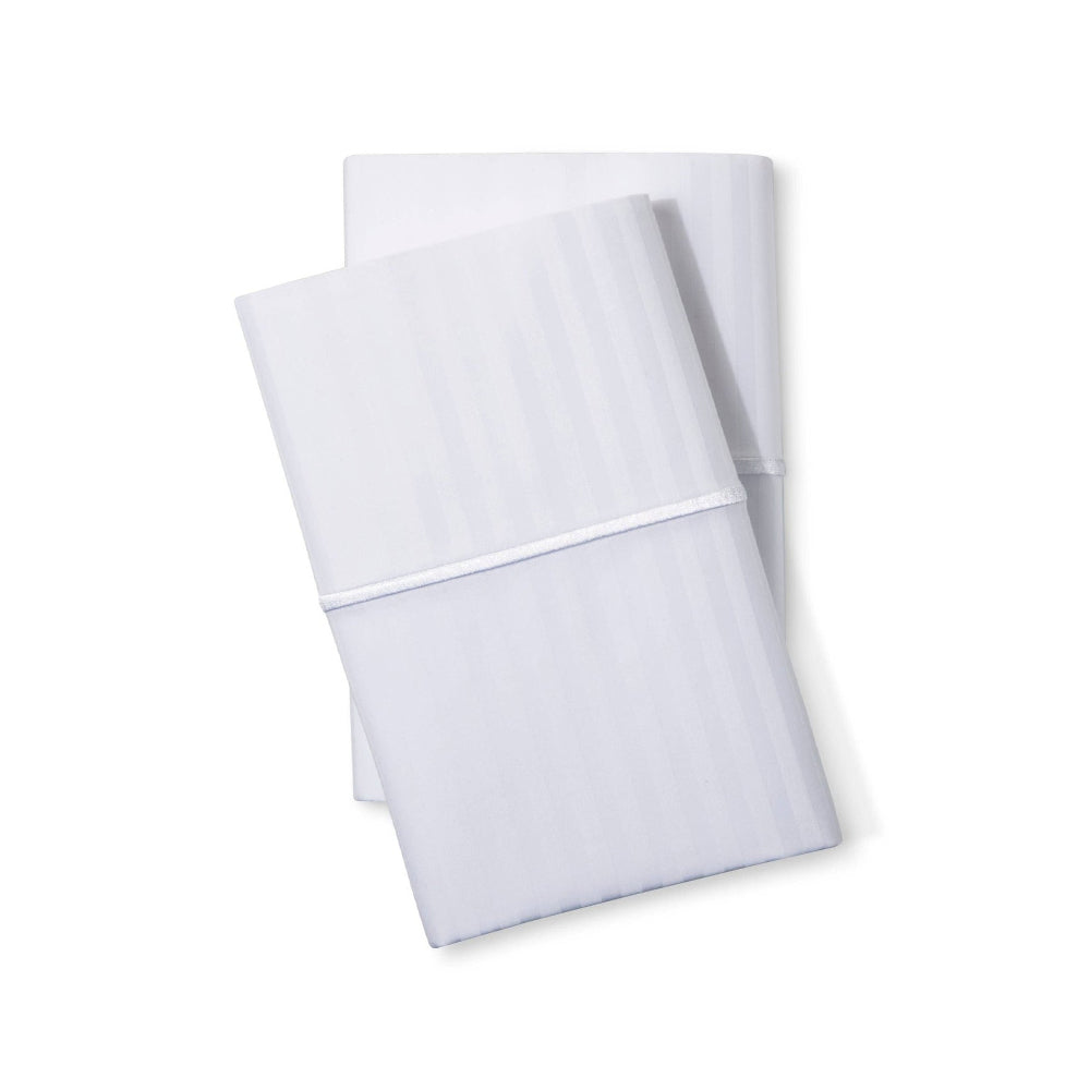 500 Thread Count Damask Stripe Pillowcases