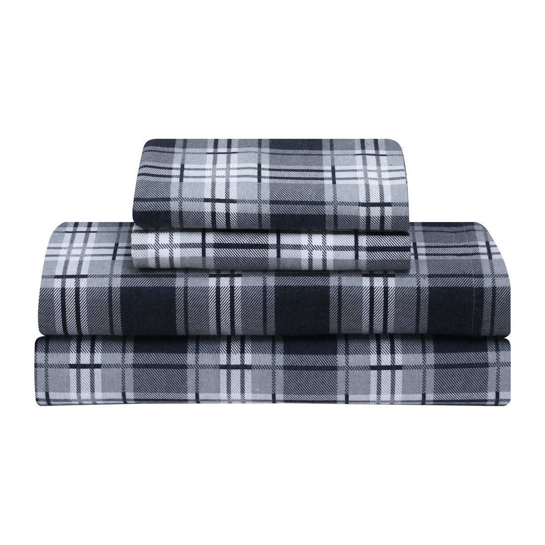 Flannel Sheets Set Double Brushed