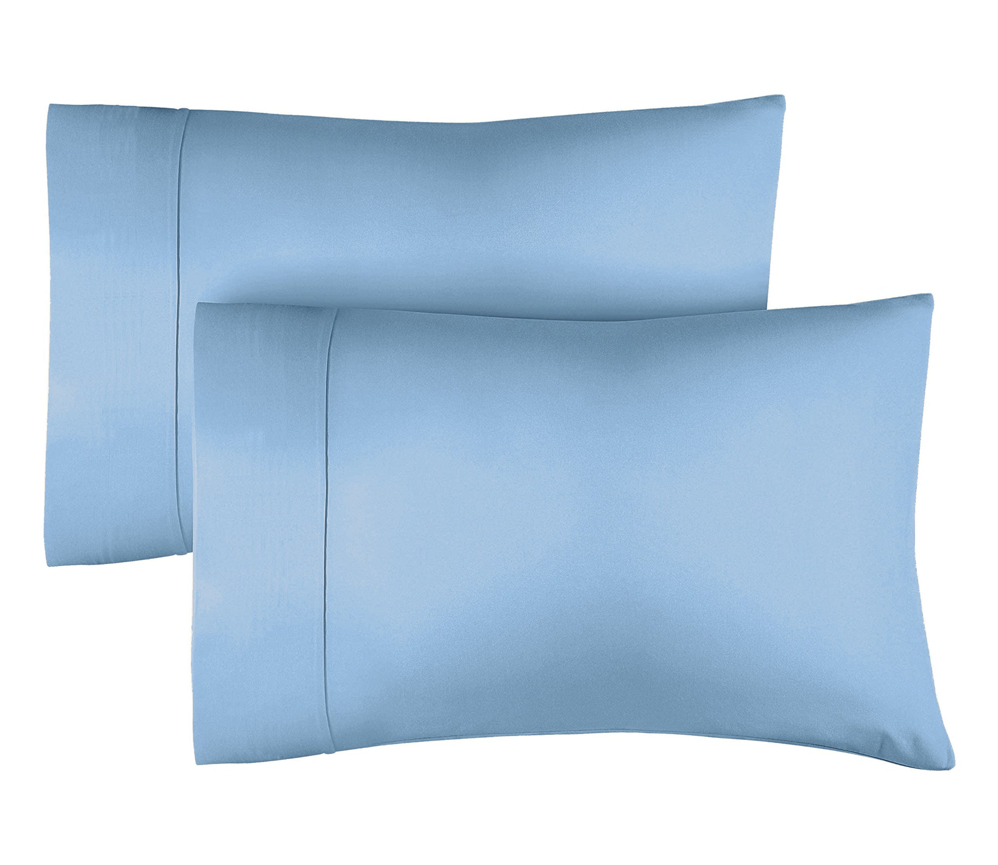 400 Thread Count Wrinkle Free Pillow Cases with Envelope Closure