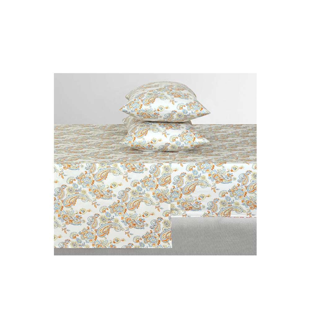 300 Thread Count Cotton Sateen Weave Printed Sheet Set