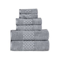 6-Piece Cotton Premium LUNA Bath Towels Set