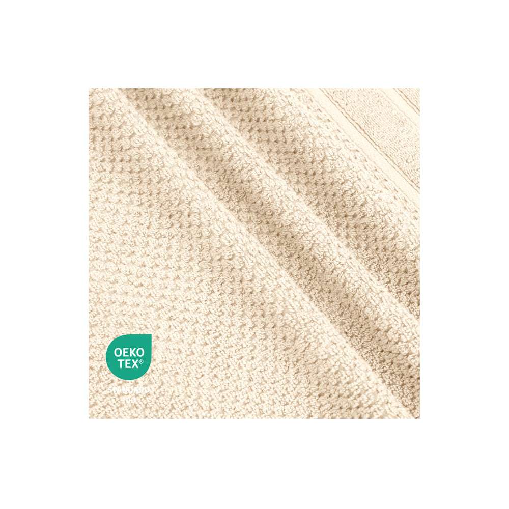 6-Piece Cotton Premium WAFFLE Bath Towels Set