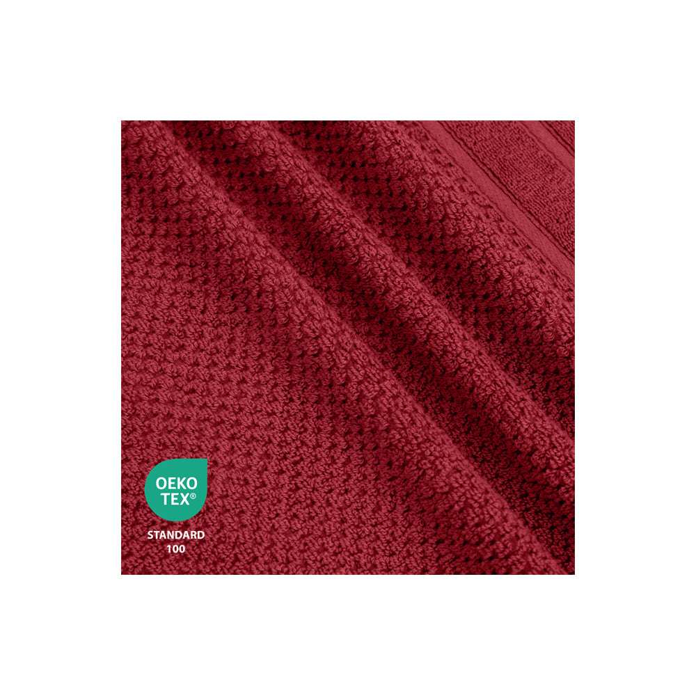 6-Piece Cotton Premium WAFFLE Bath Towels Set