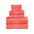6-Piece Cotton Premium LUNA Bath Towels Set
