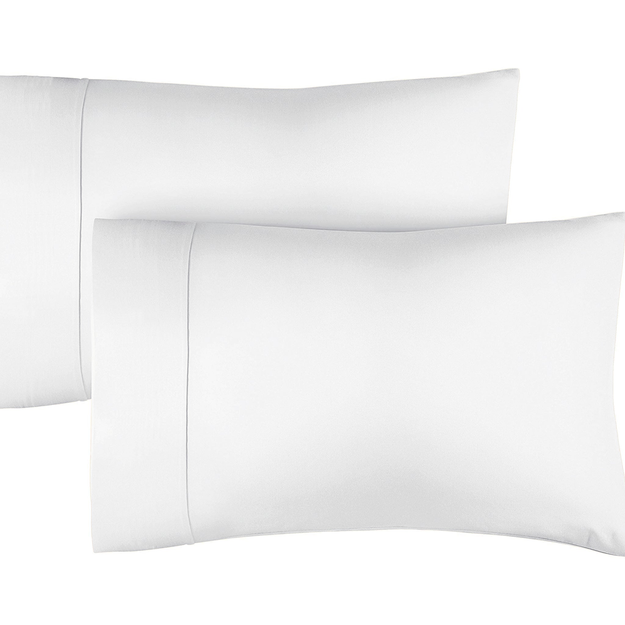 400 Thread Count Wrinkle Free Pillow Cases with Envelope Closure